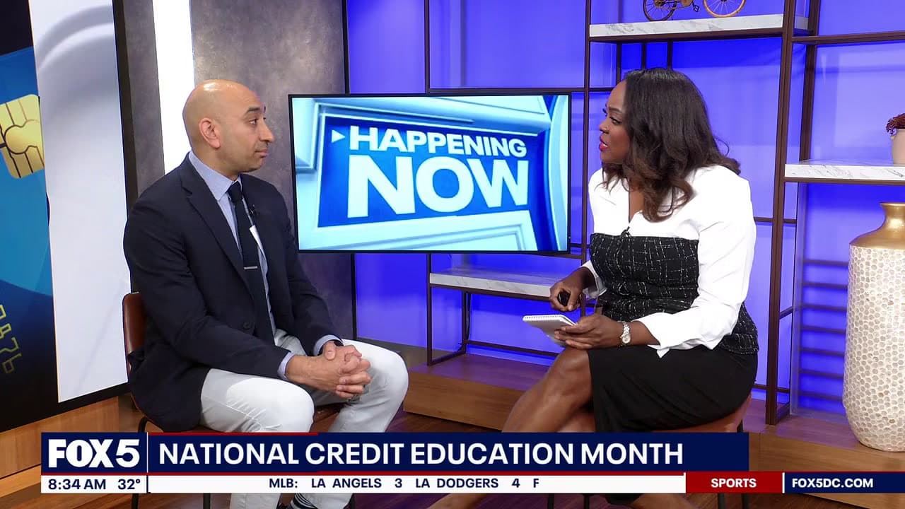 Darsh Makim, PointOak founder, featured on Fox 5 discussing personal finance and retirement planning